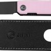 Civivi Kukei Linerlock Folding Knife 2" Nitro V Pink G10