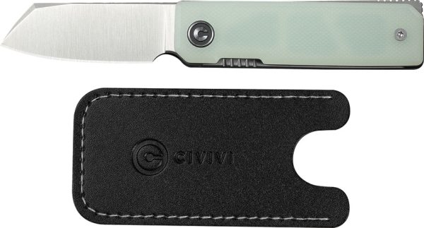 Civivi Kukei Linerlock Jade Folding Knife 2" Nitro V