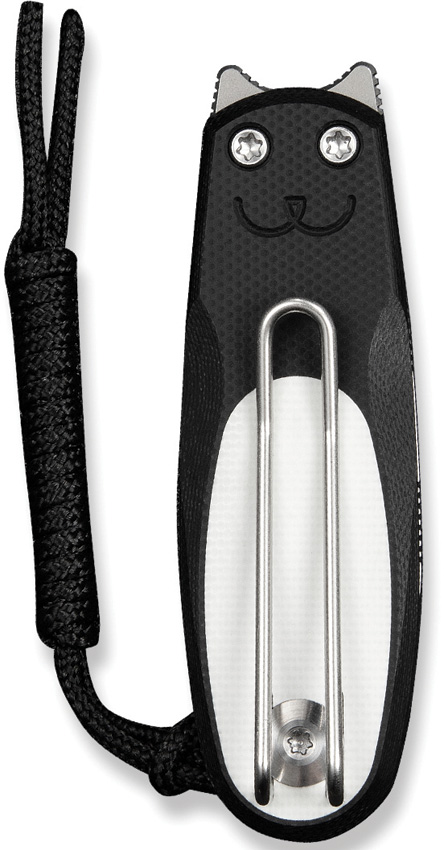 CIVC250542_add_01 Civivi Purr Slip Joint Folding Knife 1.88" Nitro V Black/White
