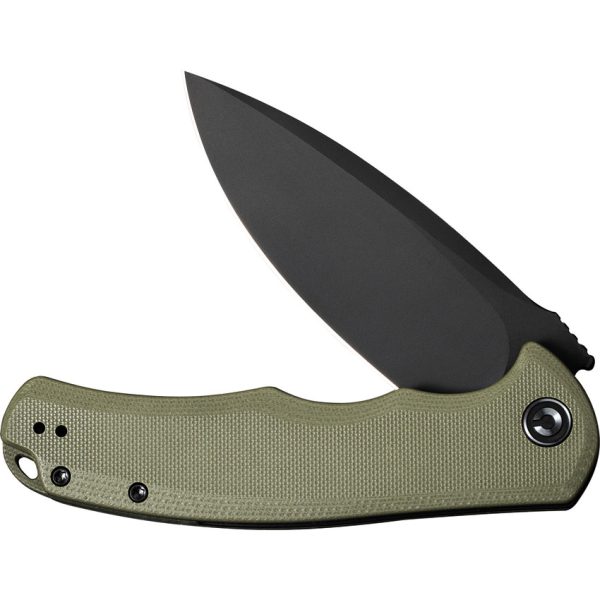 Civivi Praxis Linerlock Folding Knife 3.75" 9Cr18MoV Green G10
