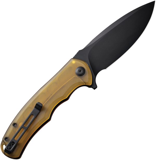 CIVC803M_add_02 Civivi Praxis Linerlock Folding Knife 3.75" Black Stonewash Ultem