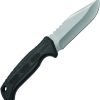 Camillus Hawker Fixed Blade Knife 4in Black
