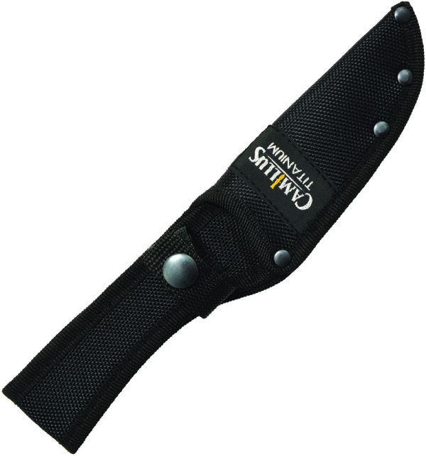 Camillus Hawker Fixed Blade Knife 4in Black