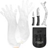 Camillus Hunting Kit 5 Pc Fixed Blade Black