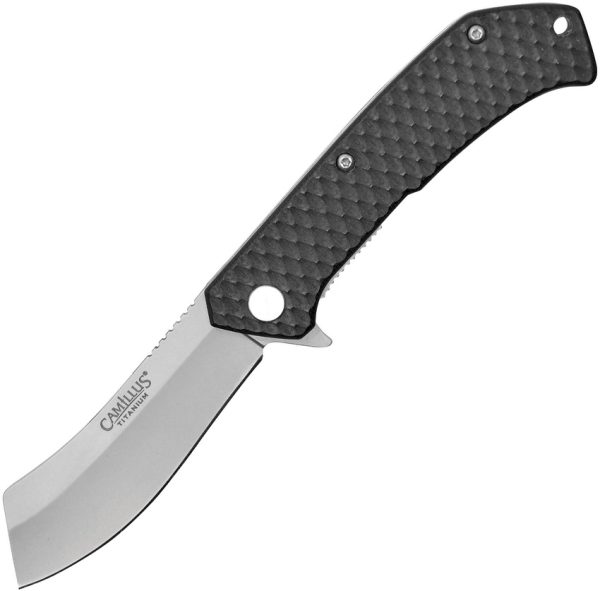 Camillus Barber Folder 3in Blade Black Linerlock