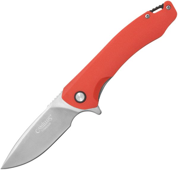Camillus Scivik Folder Red 3.25" Blade Linerlock