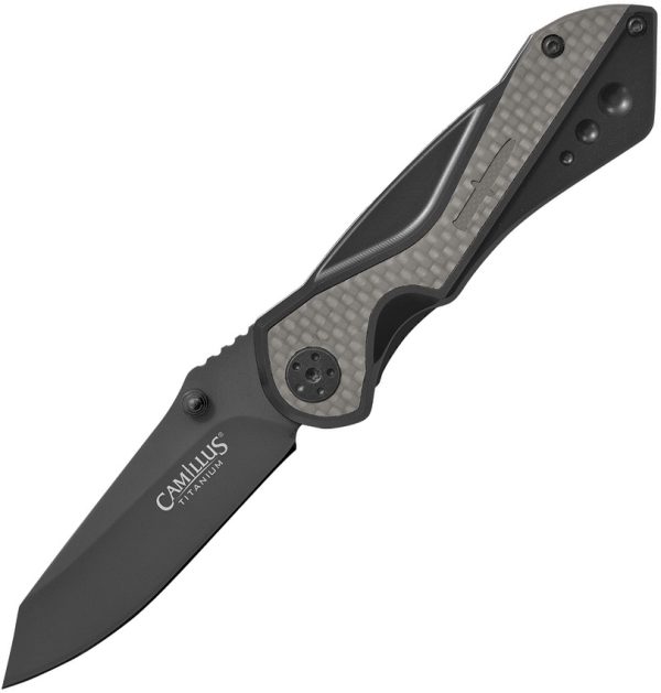 Camillus Machine Folder 2.75" Assisted Opening Linerlock Black