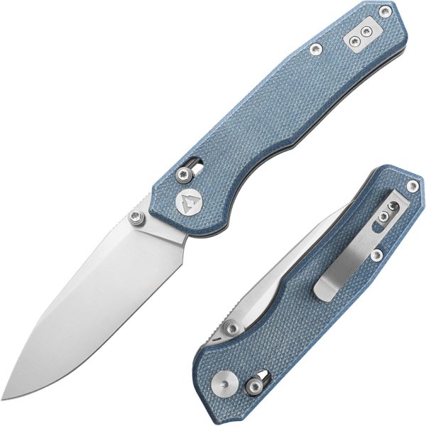 CMB Made Knives Explorer 3.38" Axis Lock Folding Knife Blue