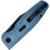 CMB Made Knives Lucky Linerlock Folding Knife 3.25" Blue Micarta