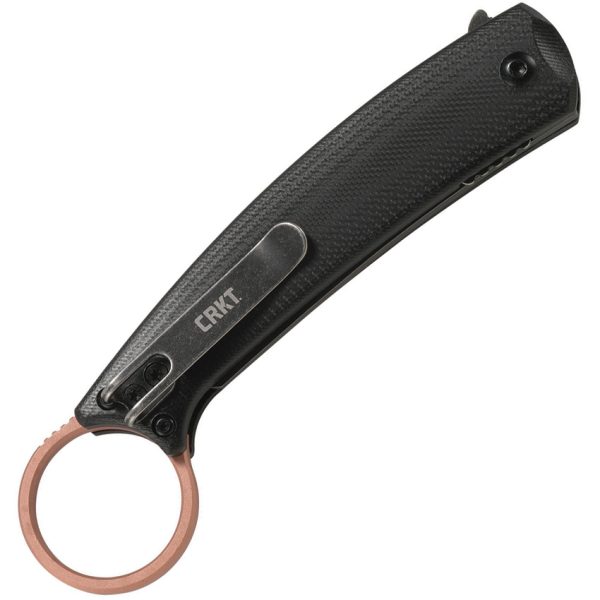 CRKT IBI Linerlock Folding Knife 2.75" D2 Black G10