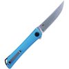 CRKT Kalbi Blue Folding Knife 3" Satin Blade Linerlock