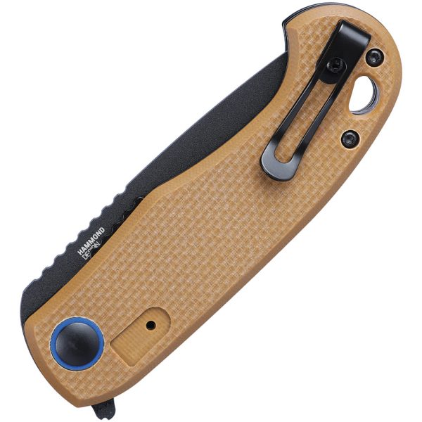 CRKT P.S.D. II Assisted Folding Knife 3" AUS-10A Blade Coyote Brown