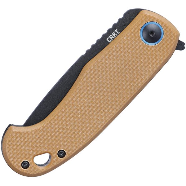 CRKT P.S.D. II Assisted Folding Knife 3" AUS-10A Blade Coyote Brown