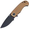 CRKT P.S.D. II Assisted Folding Knife 3" AUS-10A Blade Coyote Brown