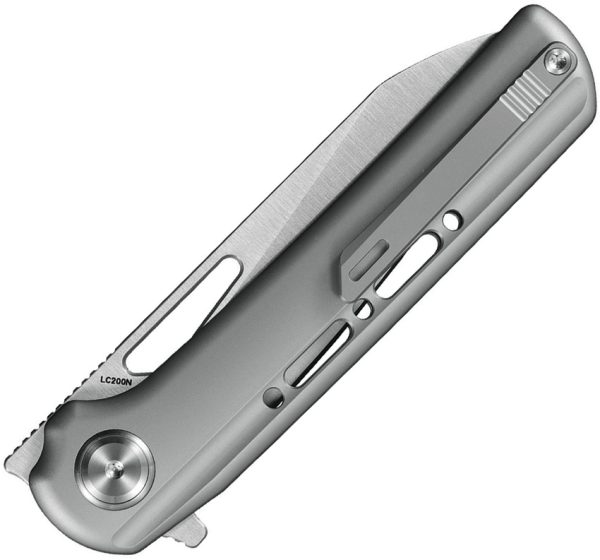 Critical Strike Starfall SwingLok Folding Knife Gray Titanium 3.13" LC200N