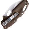 Cold Steel Tuff Lite Tri-Ad Lock Folding Knife 2.5" AUS-8A Dark Earth