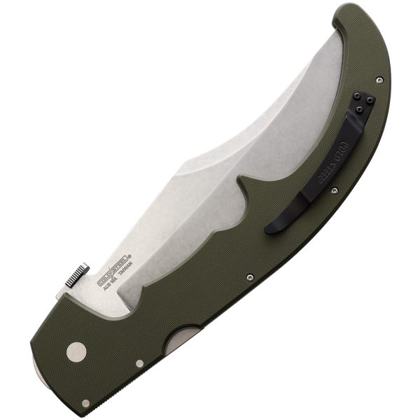 Cold Steel XL Espada Lockback Folding Knife OD Green 7.5in
