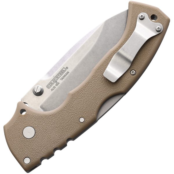 Cold Steel 4-Max Scout 4" Lockback Folding Knife Desert Tan
