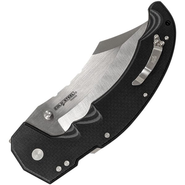 Cold Steel Mayhem Atlas Lock Folding Cleaver 6" AUS-10A Black G10