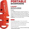 Lansky C-Sharp Ceramic Sharpener 4.25" Orange