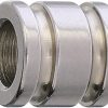 Silver Titanium Tube Bead