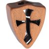 3PC Metal Cross Bead Set