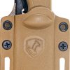 CTK183149HC_add_01 Condor Fighter 5" 1075HC Fixed Blade Desert Tan w/ Sheath