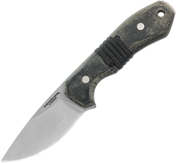 Condor Mountaineer Trail Intent Fixed Blade Knife 3" 14C28N w/ Sheath