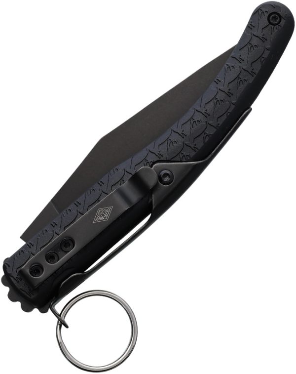 Daggerr Knives Peremen Saigak Ring Lock Black FRN