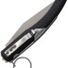 Daggerr Knives Peremen Saigak Ring Lock 8CR14MOV Black