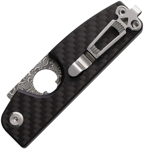 Cigar Linerlock CF/Damascus