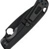Daggerr Knives Zhalo Framelock Folding Knife Black 3.88" D2