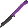 Daggerr Knives Tesak Linerlock Folding Knife 4.88" Purple