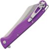 Daggerr Knives Tesak Linerlock Folding Knife Purple 4.88"