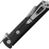 Daggerr Knives Higonokami Framelock Folding Knife Black 3.5"