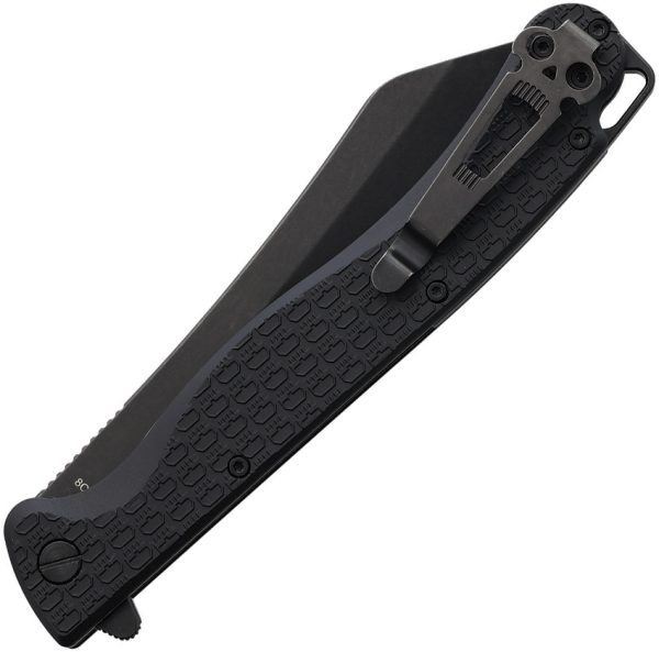 Daggerr Tesak Linerlock Folding Knife Black 4.88" Blade