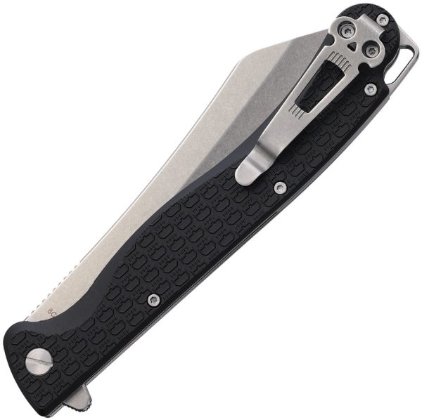 Daggerr Knives Tesak Linerlock Folding Knife 4.88" Black