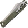 Daggerr Knives Tesak Linerlock Folding Knife OD Green 4.88"