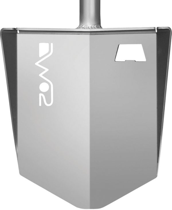 DMOS Collective Nomad Shovel Silver 33" Aluminum w/ Pouch