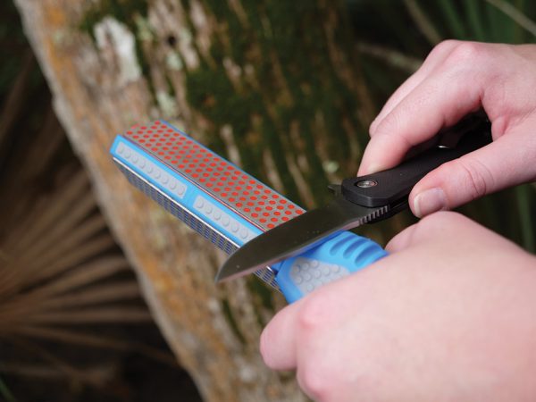 DMT TriStone Rotator Manual Sharpener w/ Three Diamond Stones