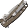 DPx Gear HEST F Framelock M390 Folding Knife Bronze 2.75"
