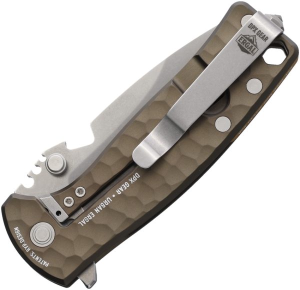 DPx Gear HEST F Framelock M390 Folding Knife Bronze 2.75"