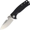 DPx Gear HEST F Framelock M390 Folding Knife Black