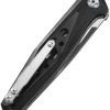 Dreamtech Linerlock Folding Knife D2 Spear Point Black G10 3.63"