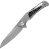Dreamtech Framelock Folding Knife Ti/Twill CF M390 3.63"