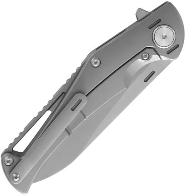 Dreamtech Framelock Folding Knife Ti/Twill CF M390 3.63"