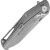 Dreamtech Framelock Folding Knife M390 Blade Gray Titanium Yellow Carbon Fiber