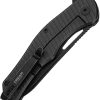 DTK3398TB_add_01 Dreamtech Framelock Ti Black Folding Knife 3.13" D2