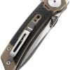 Dreamtech Linerlock Folding Knife 3.13" 14C28N Blade Desert G10