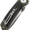 Dreamtech Linerlock Folding Knife 3.13" 14C28N Green G10